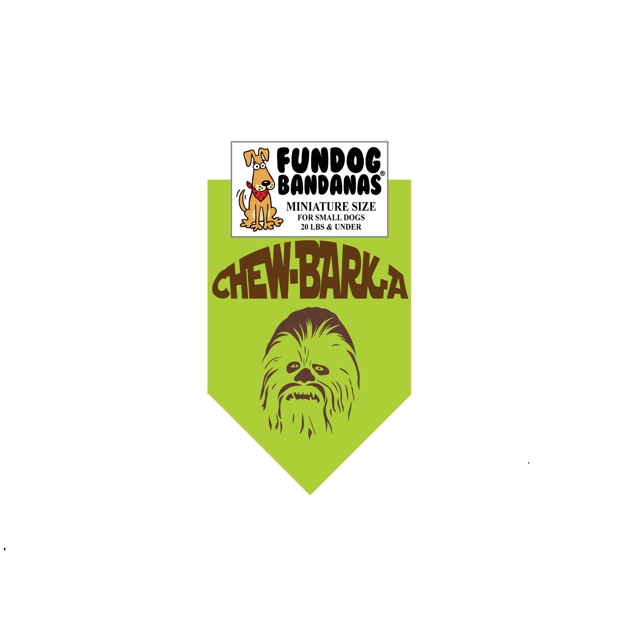 Cores sortidas 5 Pack - Bandanas para Cães Chew-Bark-A para venda a revendedores na Faire6