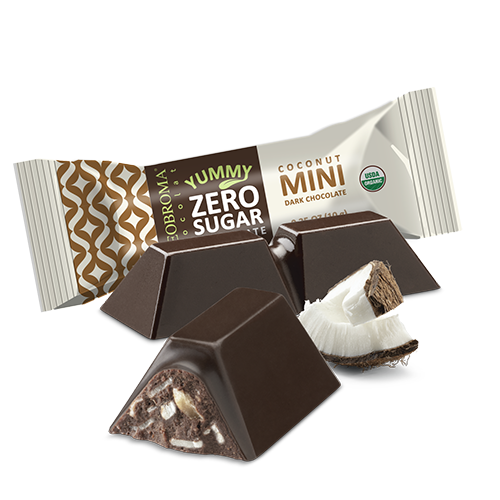 Theobroma Chocolat - Wholesale Chocolate Bar - Theobroma Zero sugar dark chocolate with Coconut3