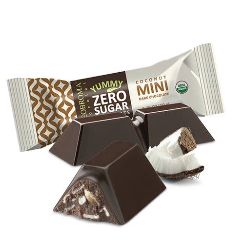 Theobroma Chocolat - Wholesale Chocolate Bar - Theobroma Zero sugar dark chocolate with Coconut3