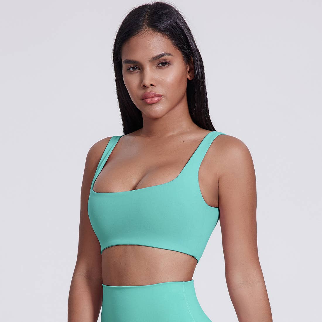 Sodalemon - Wholesale Sports Bra - Women's - Women Fitness Straight Strap Sport Bra2