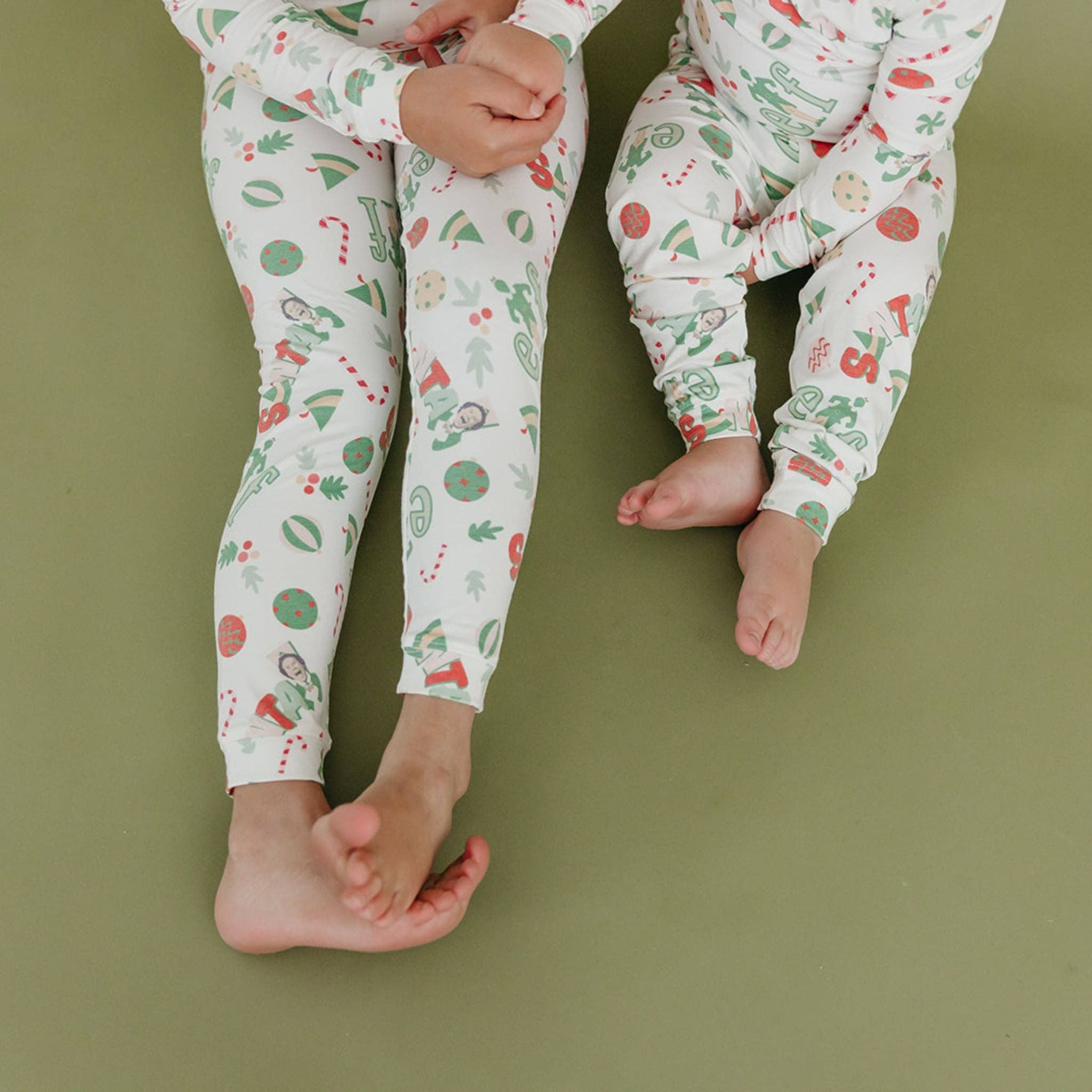 Copper Pearl - Wholesale Sleepwear Set - Kids - 2pc Long Sleeve Pajama Set - Elf3