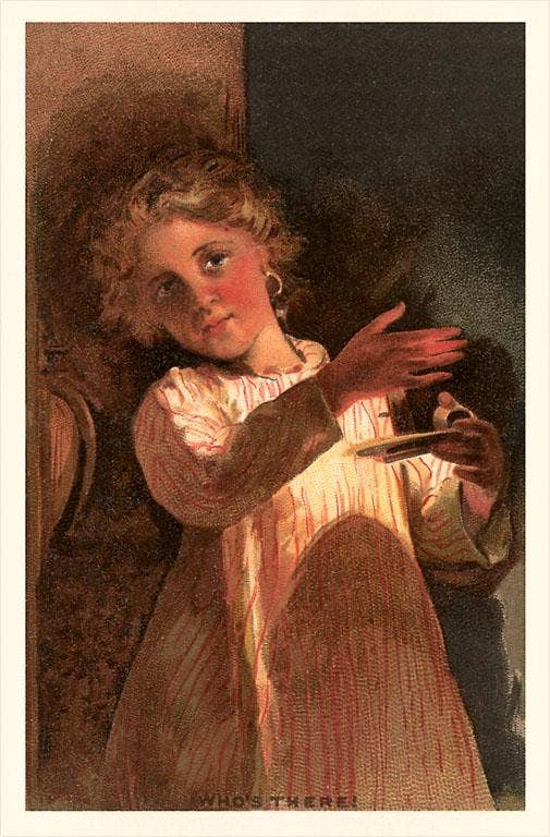 Found Image Press – Großhandel Aufkleber – Sticker AM-549 Wer ist da?0