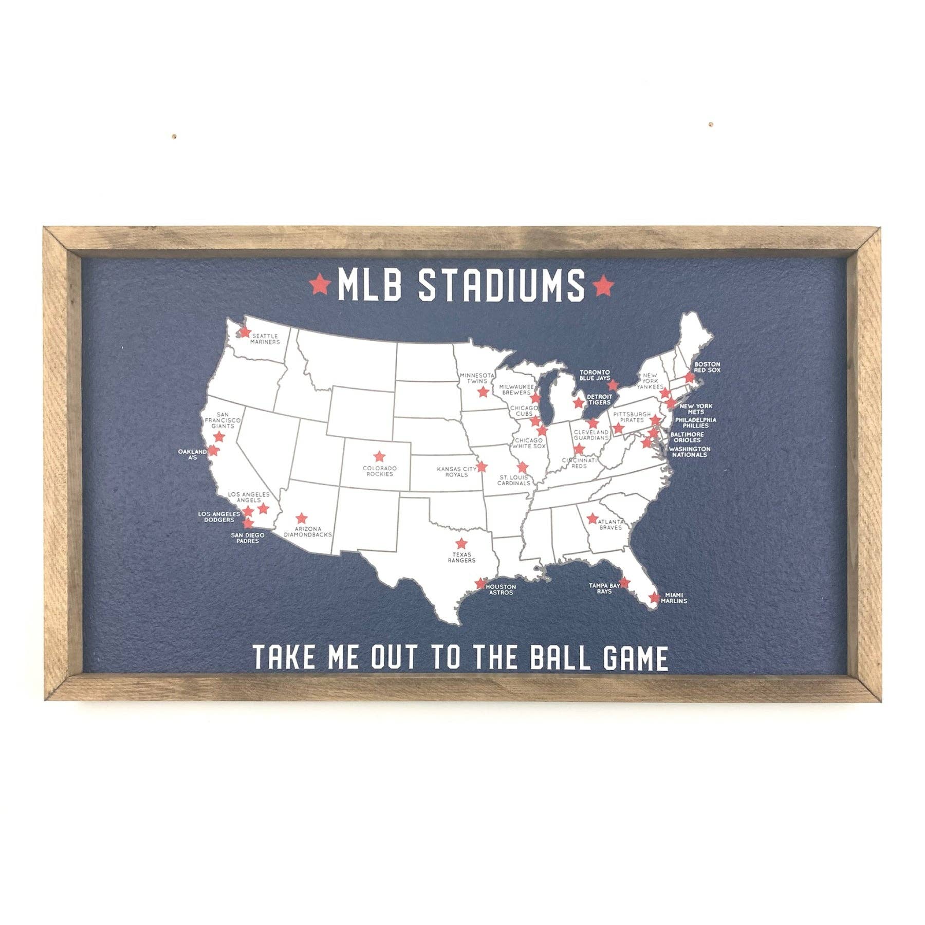 Twelve Timbers - Vente Cartes - Carte du stade MLB1