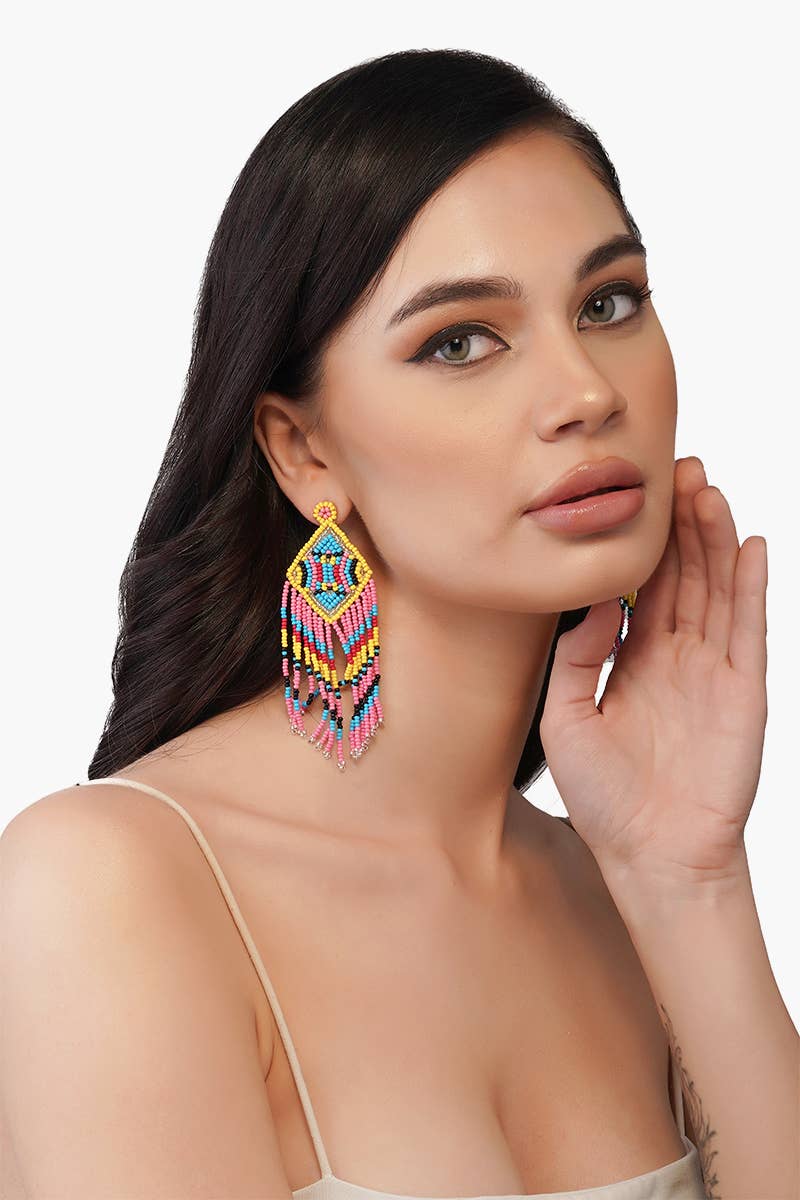 America & Beyond - Wholesale Tassel Earrings - Chloe Earrings1
