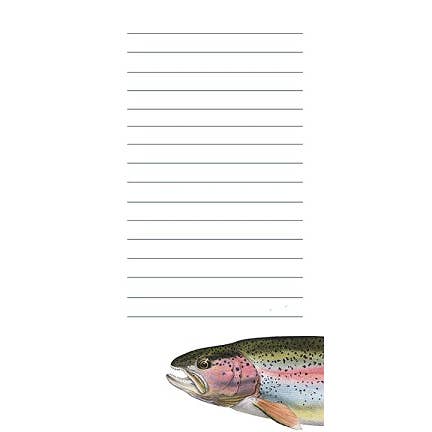 "Trout Head Notepad" – A Nature-Inspired Writing Essential for wholesale by Lilybart LLC