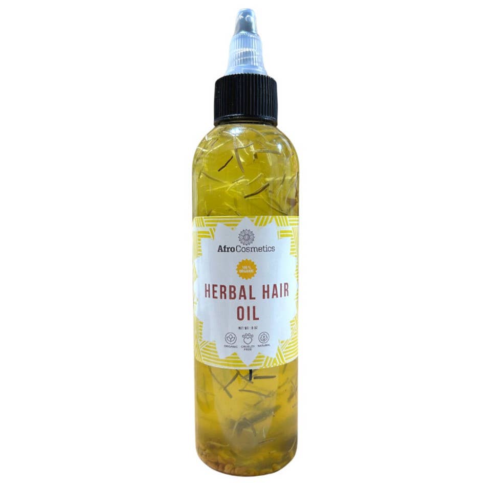 AfroCosmetics & Culture - Wholesale Hair Oil - Herbal Hair Growth Oil with Chebe Powder and Castor Oil2