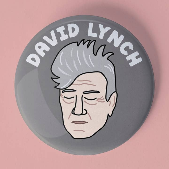 Sleepy Mountain - Wholesale Lapel Pin/Button - David Lynch pinback button0