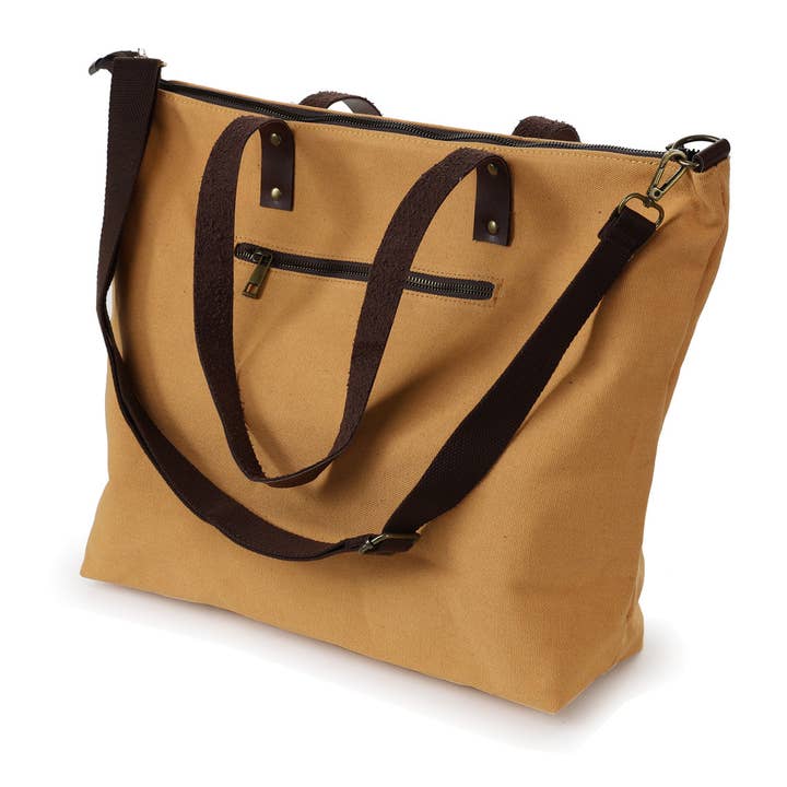 22 Tote - Wholesale Tote Bag - Women's - Large Canvas Tote Bag with Detachable Strap2