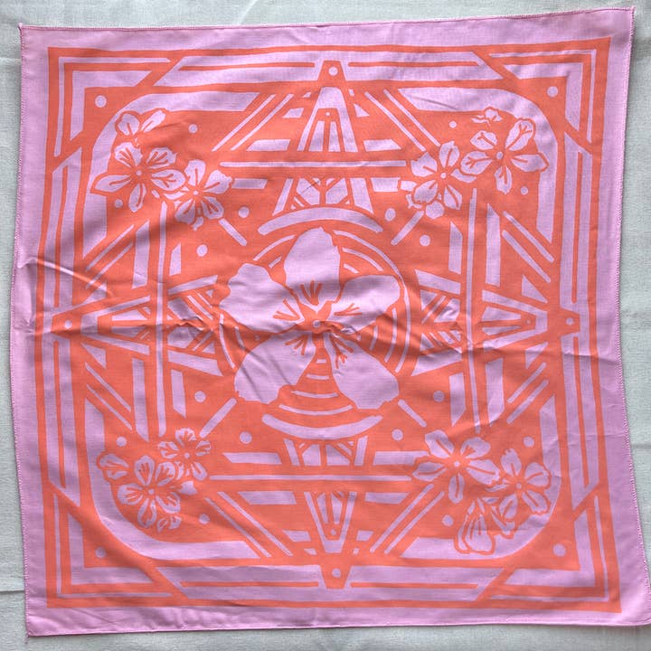Ponderosa Art Co - Wholesale Bandana - Unisex - Screen Printed Bandana
