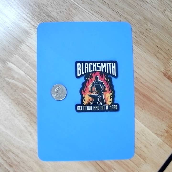 Dancing Dolphin Crafts - Wholesale Sticker - Metalworking Sticker – Blacksmith Pun for Makers2