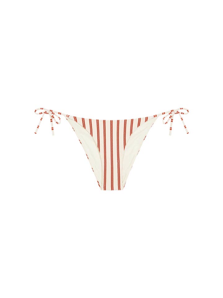 Robin - Wholesale Swim Bottoms - Women's - Classic Almond Tie Bikini Bottom0