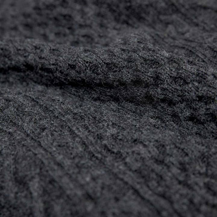 Oliver Charles - Wholesale Knit Sweater - Women's - 100% Yak Wool Cable Knit4