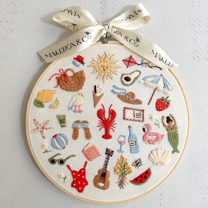 MakeBox & CO - Wholesale Embroidery/Cross Stitch Supplies - Seasons of Stitches Embroidery Gift Set