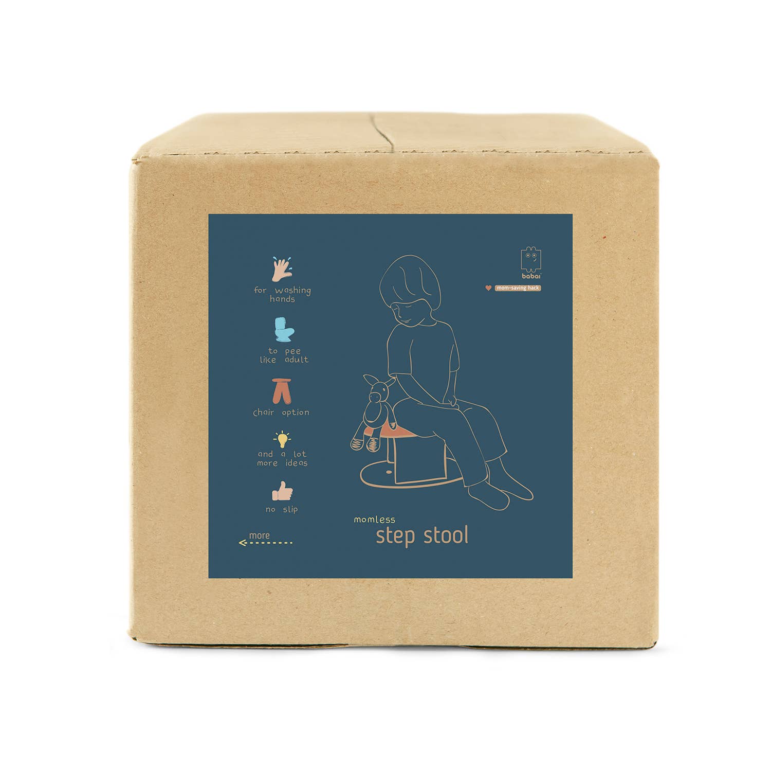 Babai - Wholesale Stool - Kids Wooden Step Stool2