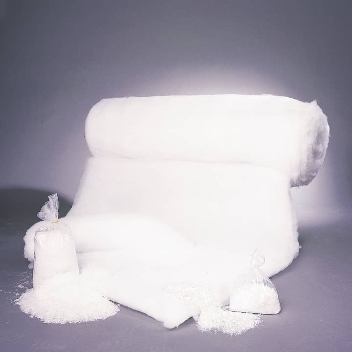 Studio Specialties - Wholesale Craft Supplies - SNOW - FLUFF SNOW 54" X 24'