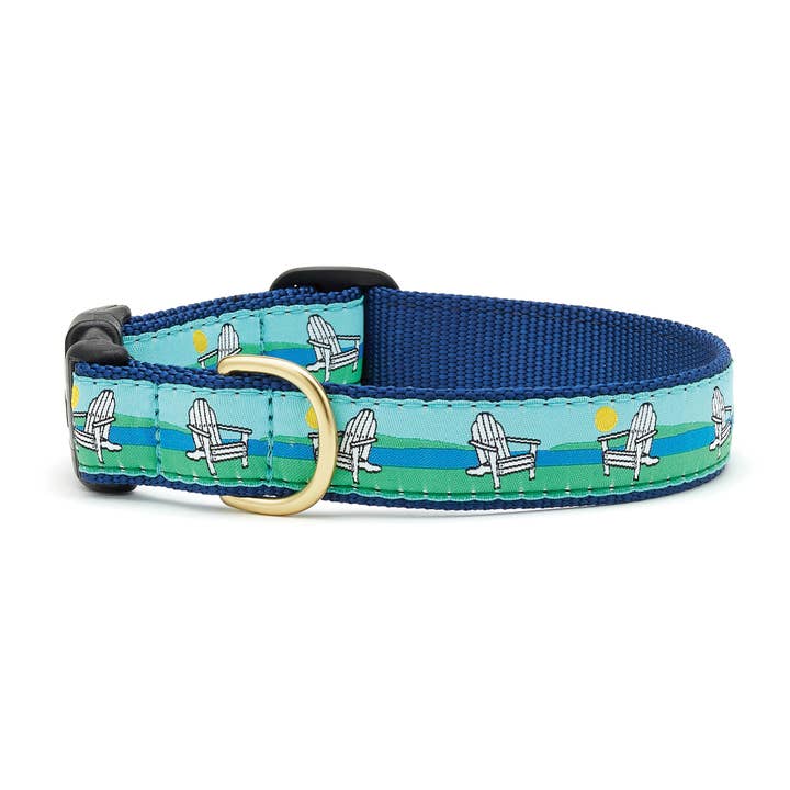 Lake Time Dog Collar for wholesale by Up Country, Inc.