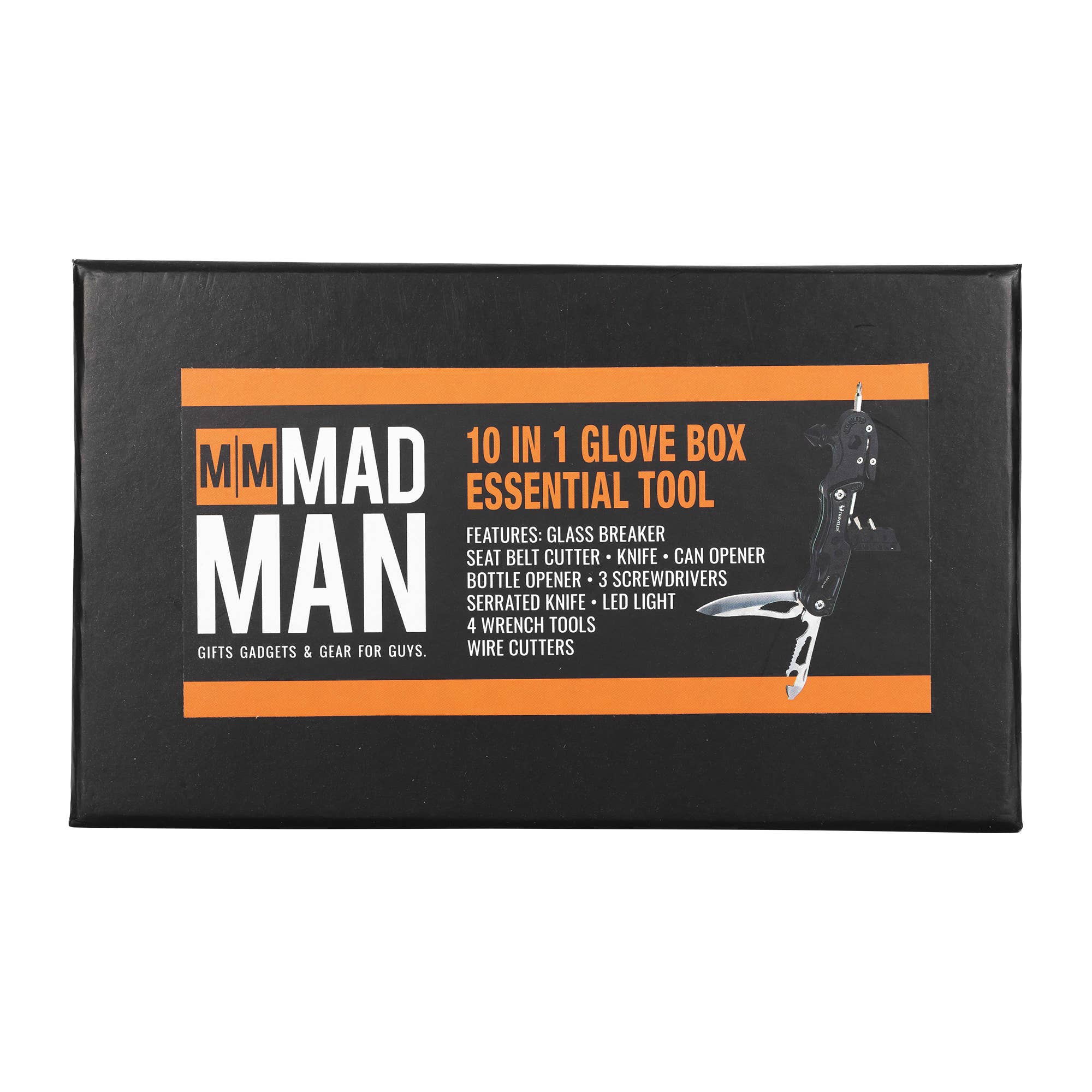 Mad Man - Wholesale Handy Tool - 10 in 1 Glovebox Essential Tool4