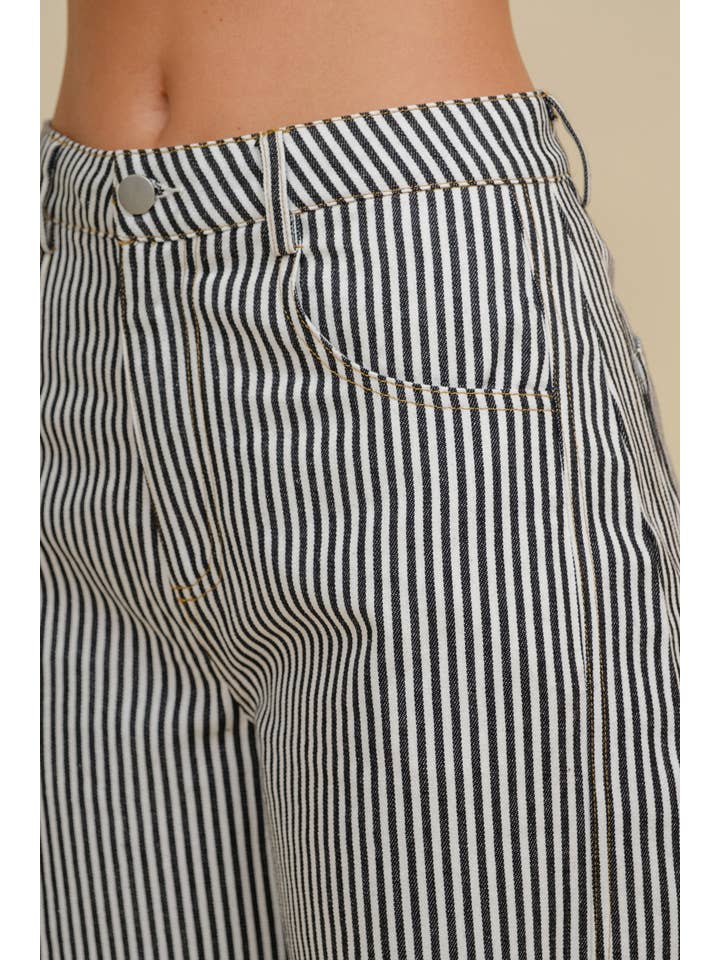 Cloud Ten - Wholesale Pants - Women's - CP18327 - STRIPED BARREL PANTS5