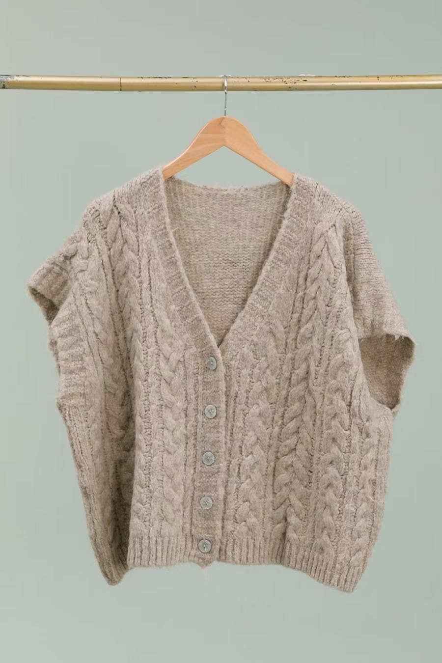 Lea & Luc - Grandes Tailles - Wholesale Cardigan - Women's - Sleeveless vest REF. 3103014