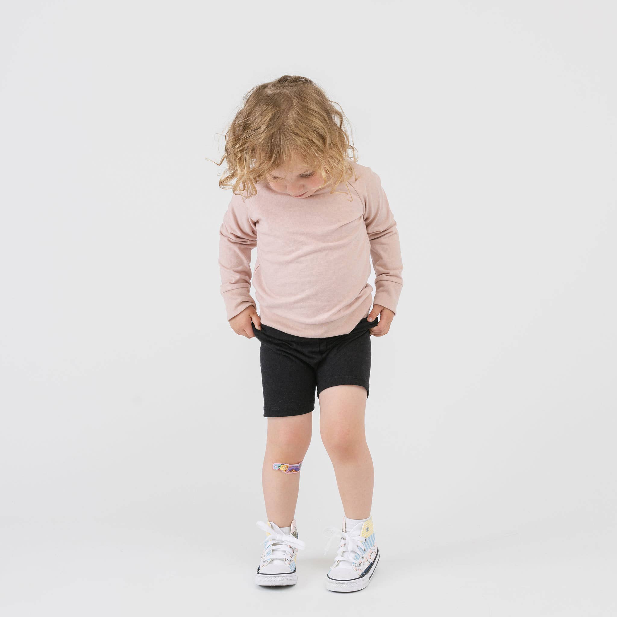 mini mioche collective inc. - Wholesale T-Shirt - Kids - Premium GOTS-Certified Organic Cloud Crew Raglan2