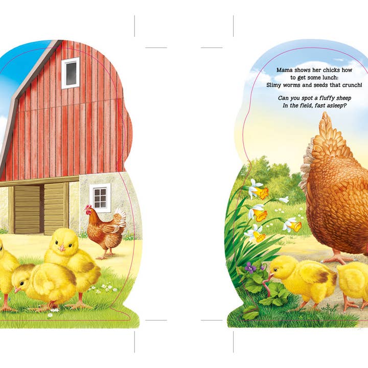 Sourcebooks - Wholesale Baby & Toddler Book (0-2) - Furry Chick (BB)2