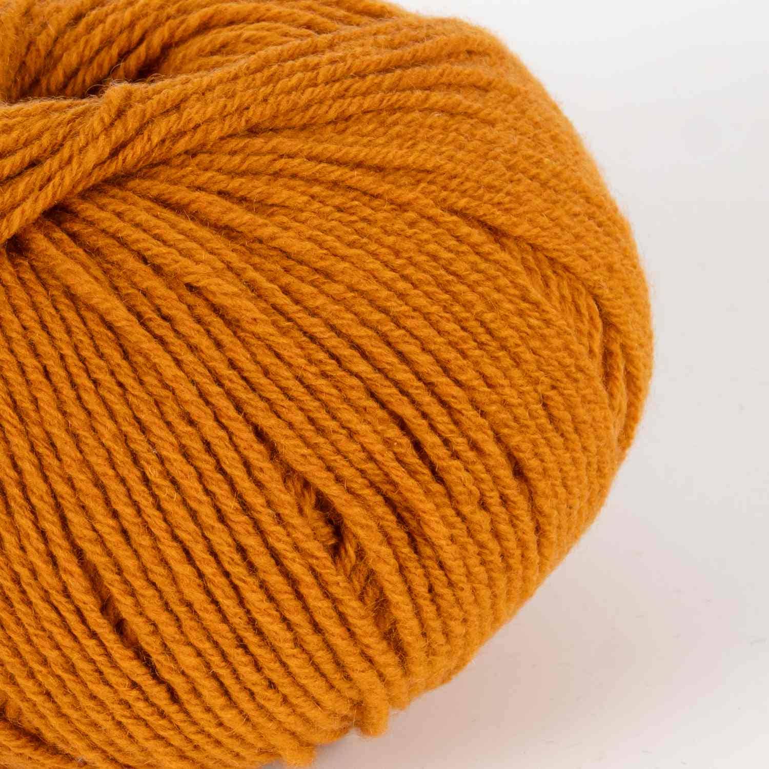 Nordicyarn - Venta al por mayor Hilos - Hilo de cachemir 100% ecológico naranja, DK Sirkka2