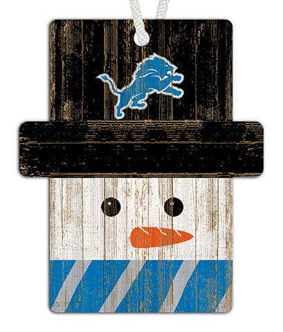Fan Creations – wholesale Prydnad – Detroit Lions snögubbe prydnad0