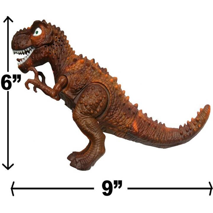 JSBlueRidge Toys – wholesale Figurleksak - Barn – Gående & Lysande T-Rex Dino Leksaker för Barn - Blandade
