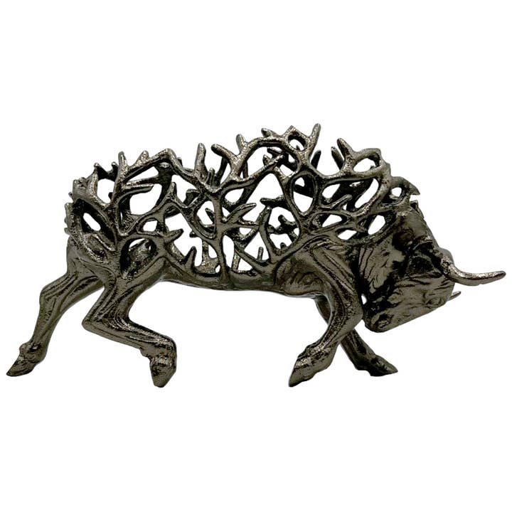 Escultura Moderna Decorativa de Toro en Aluminio para venta al por mayor de 2626 Designs