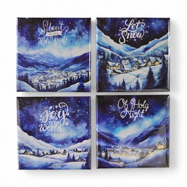 Christmas Magnet for wholesale by My Girl Magnets