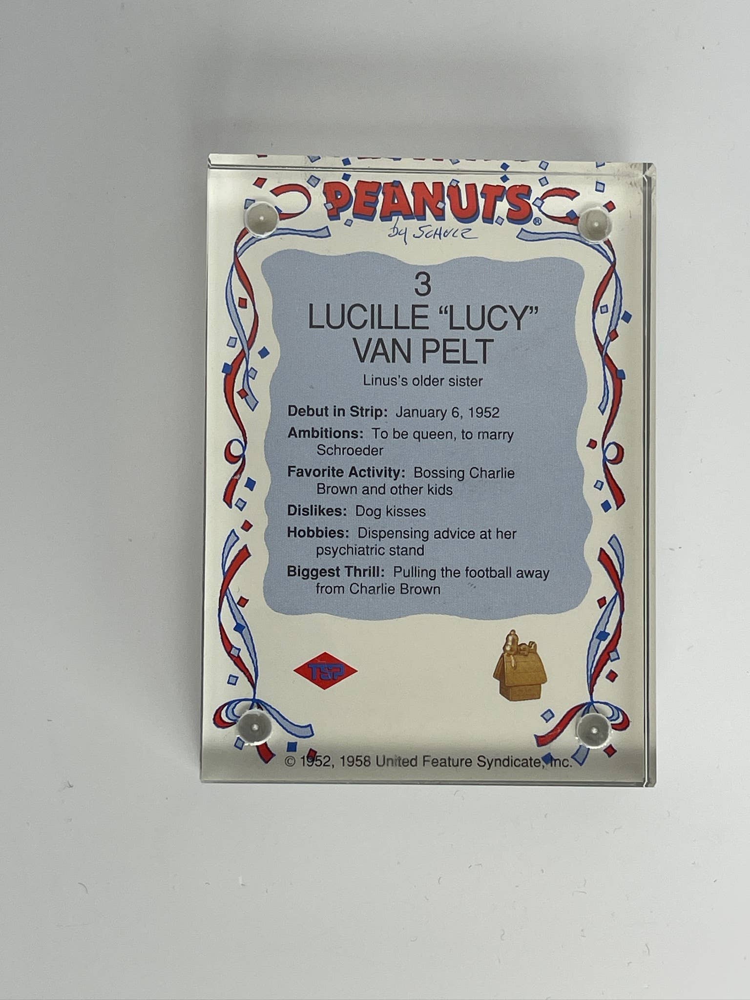 The Mustache Cat Made - Vente Affiche d'art - Cartes à échanger encadrées vintage Snoopy + Peanuts10