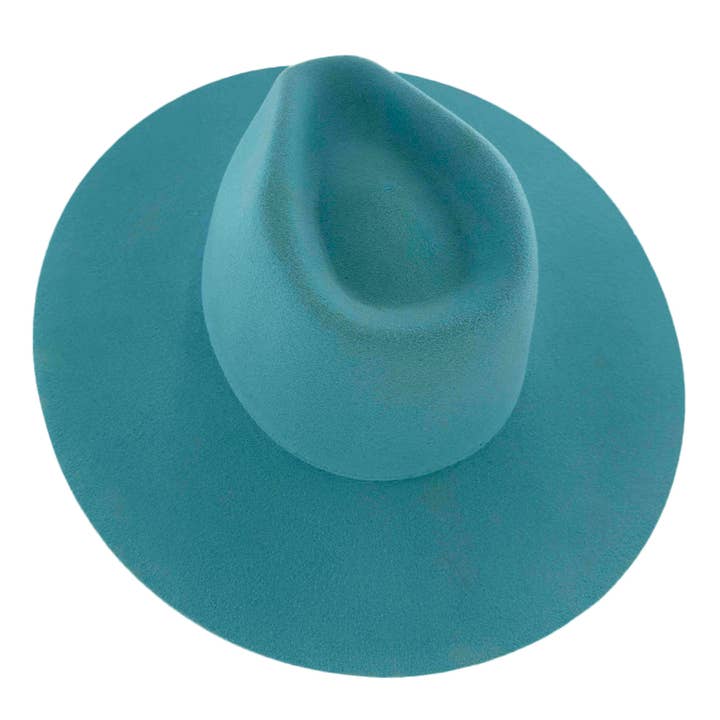 American Hat Makers - Wholesale Fedora - Uniseks - 100% wollen vilten flat brim fedora hoed - rancher stijl25