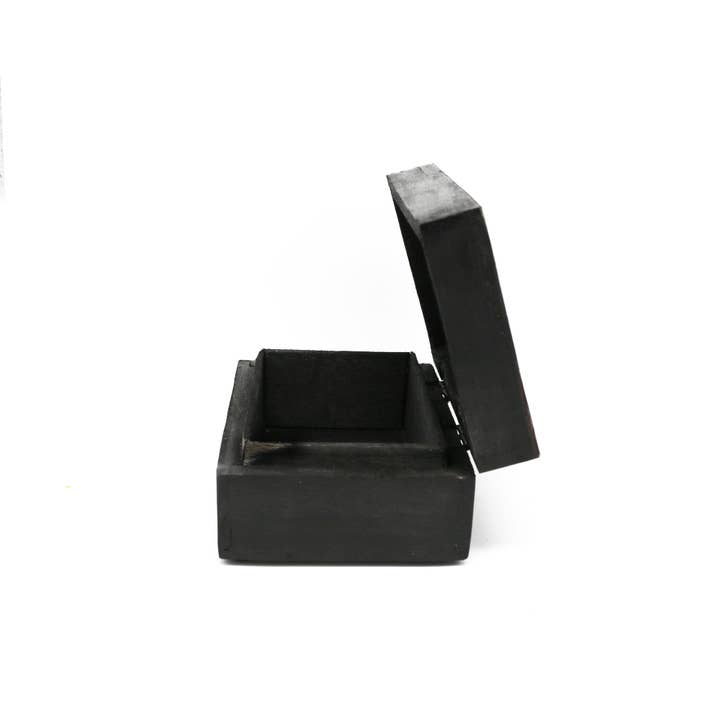 Designs by Deekay Inc. - Wholesale Jewelry Box/Organizer - Wooden Storage Box (6 x 4 in.) - Celtic Cross (Black)
