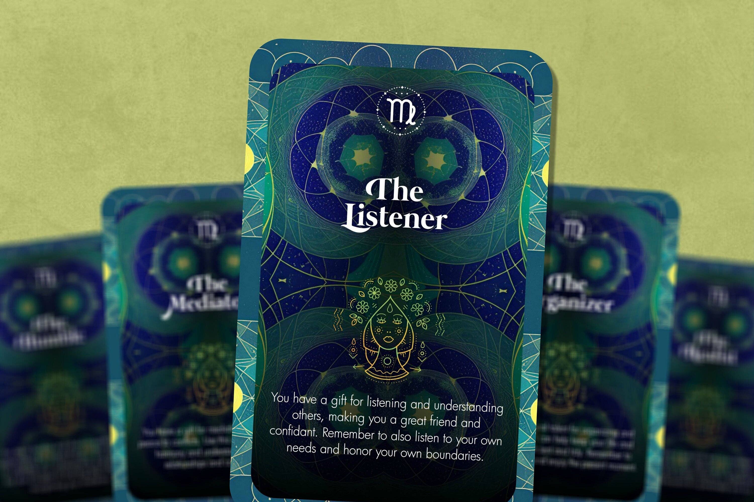 Ibiza Tarot USA - Wholesale Tarot Cards - The Oracle of Virgo - The Mystic Horoscope10