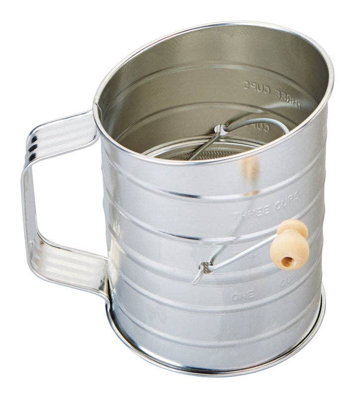 Everyday Supply Co - Wholesale Sifter - GOOD COOK - Good Cook Silver Tin Sifter 3 cups0