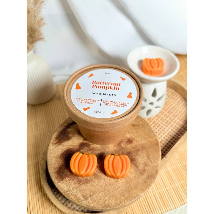 Studio Rein – Großhandel Schmelzwachs – Kürbisförmige Sojawachsschmelzer, 80 g