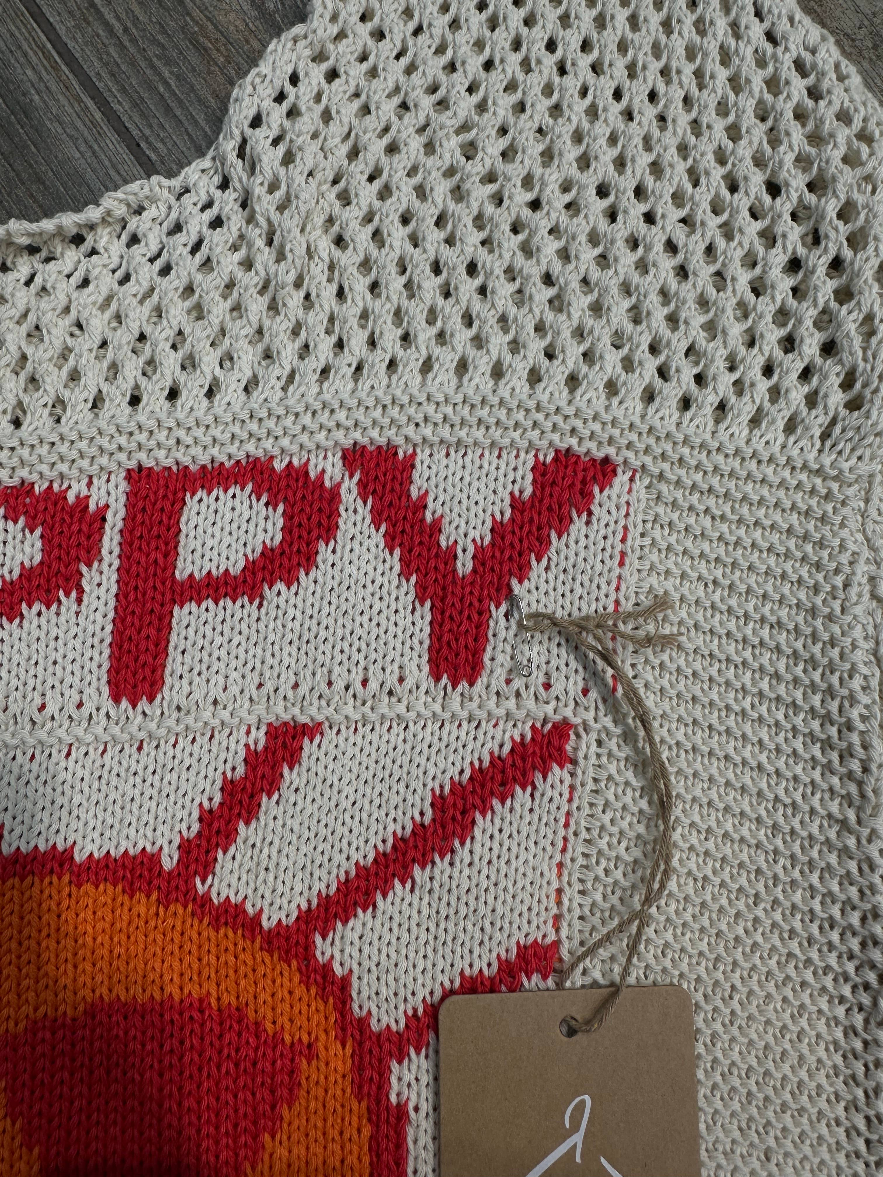 LÉA & LUC - Wholesale Tote Bag - Women's - HAPPY openwork cotton bag2