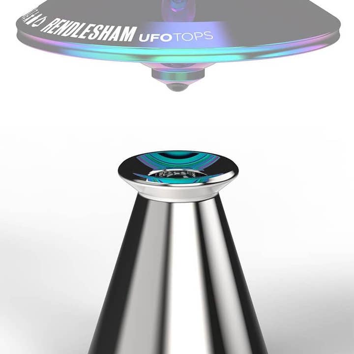 Light Ray Base • Socle métallique compatible avec tous les modèles UFO Tops pour la vente par UFO Topsz
