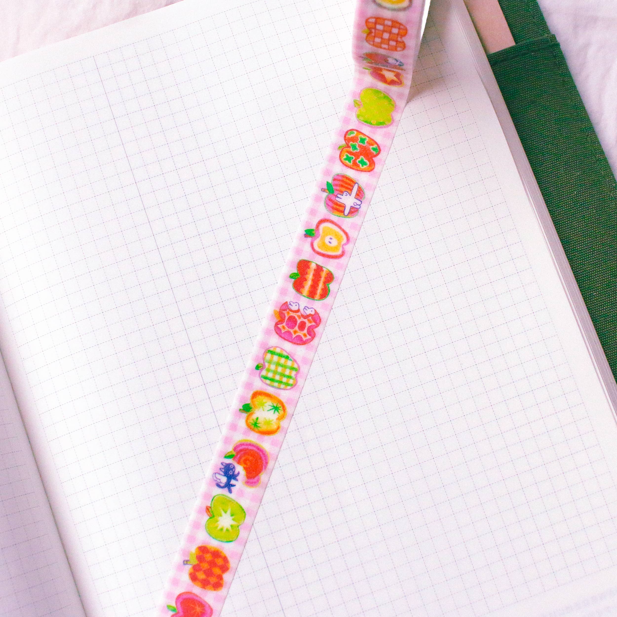 Odd Rabbits - Wholesale Washi Tape - 'Special Apples' Glitter Washi Tape1