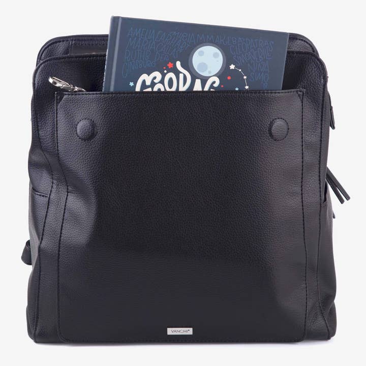 VANCHI - Wholesale Backpack – Women's - Emmy Backpack (Vegan) Black20