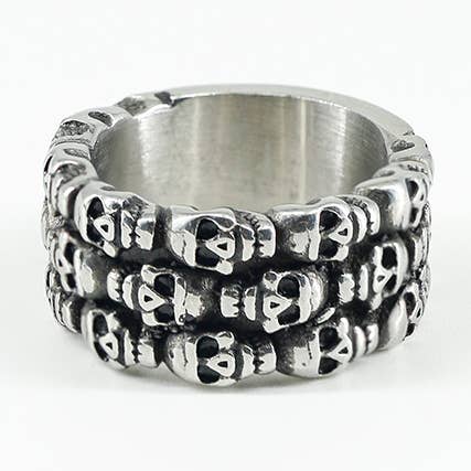 BYREN | ÉLINE L'ATELIER - Vente Bijou – homme - Bague en acier inoxydable 4TG391