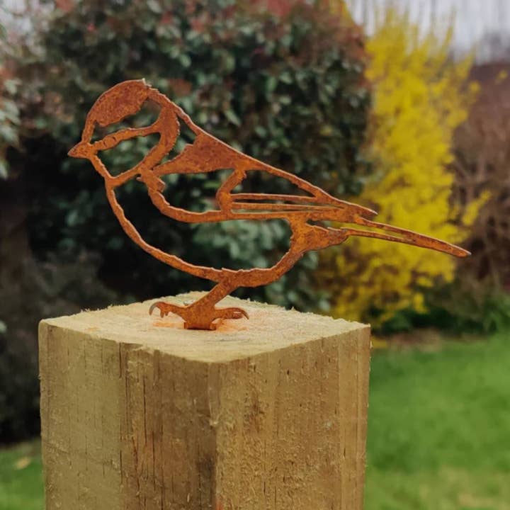 Topper de cerca de chapim azul por atacado de Green Feathers