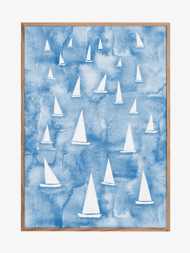 Vita segelbåtar för wholesale av Pictufy Wholesale