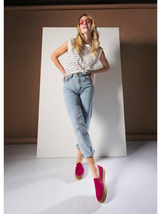 VISCATA - Wholesale Flats - Women's - Castell Canvas Platform Espadrilles Limited Edition