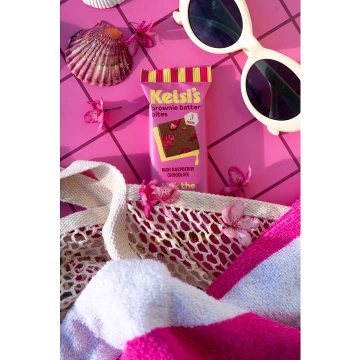 Kelsi's - Wholesale Snack bar - Rich Raspberry Chocolate Brownie Batter Bites Gluten Free6