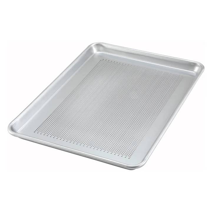 EcoQuality - Wholesale Baking Sheet/Mat - ALXP-1318P/ALXP-1826P, 13"x18" & 18"x26", 18 Gauge Perforated Aluminum Sheet Pans2
