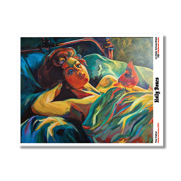 Holly Bones - Wholesale Art Print - "The Visitor" 8x10 Print0