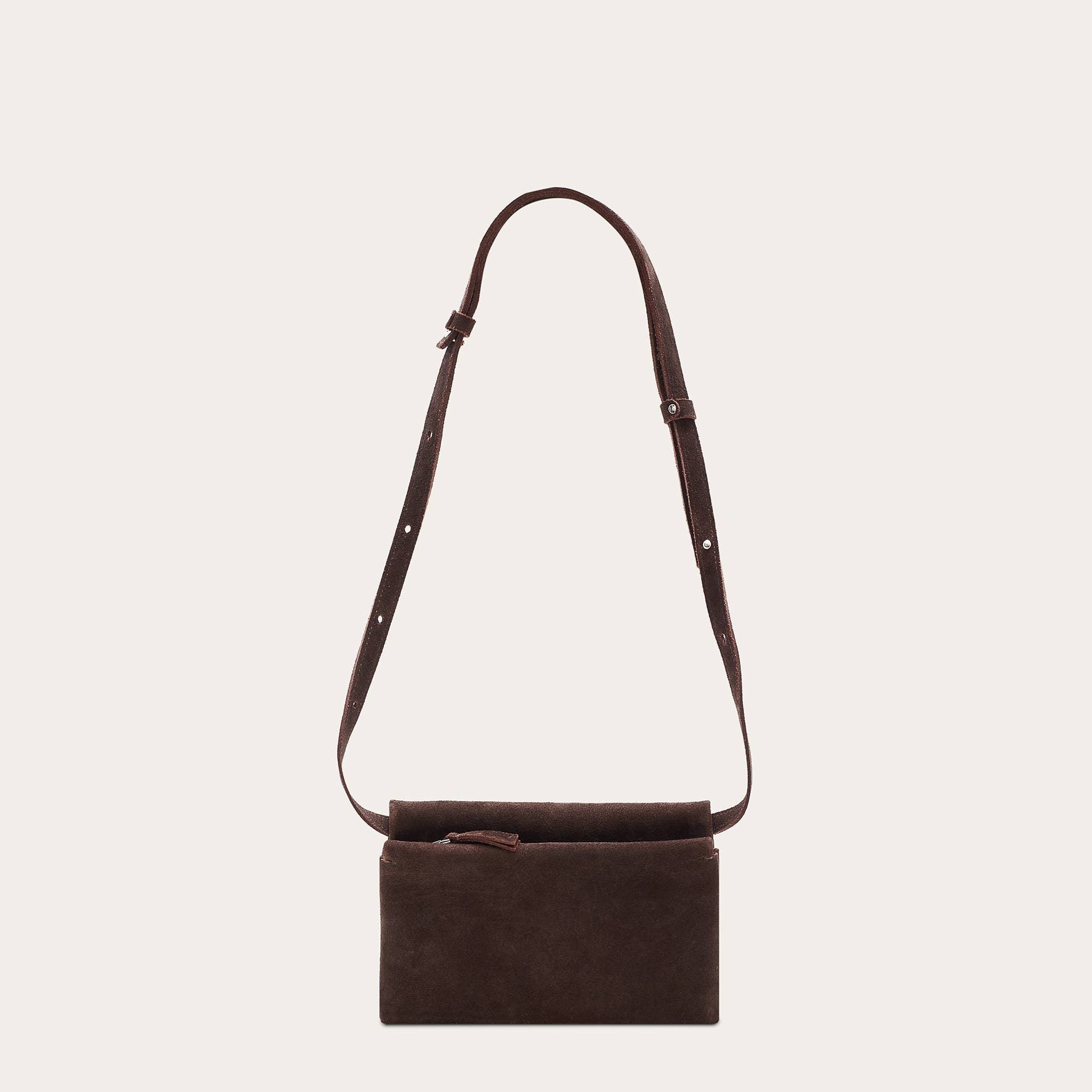 brown Shuk Bag, dark chocolate velvet for wholesale on Faire0