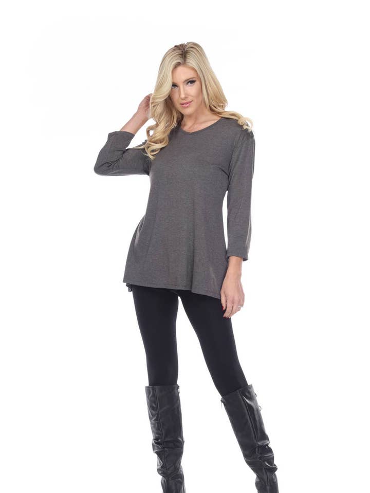 Women 3/4-sleeve T-shirt (KD2044) for wholesale by Kamana