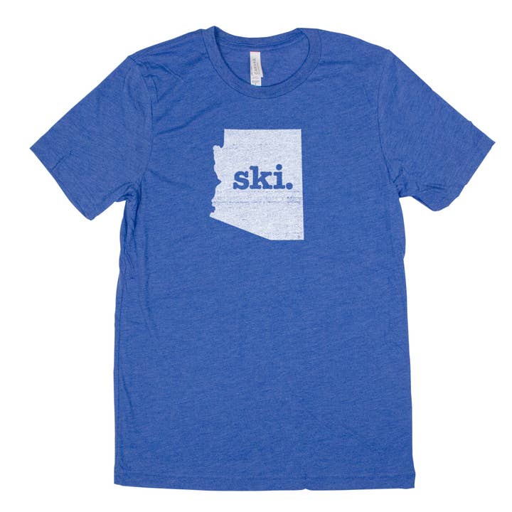 ski. T-shirt unisexe pour hommes - Alaska pour la vente par Home State Apparel